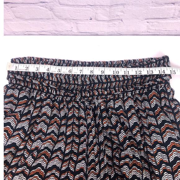 Anthropologie Tribal Slash Pockets Harem Style Viscose Ankle Jogger Size L - Picture 10 of 12